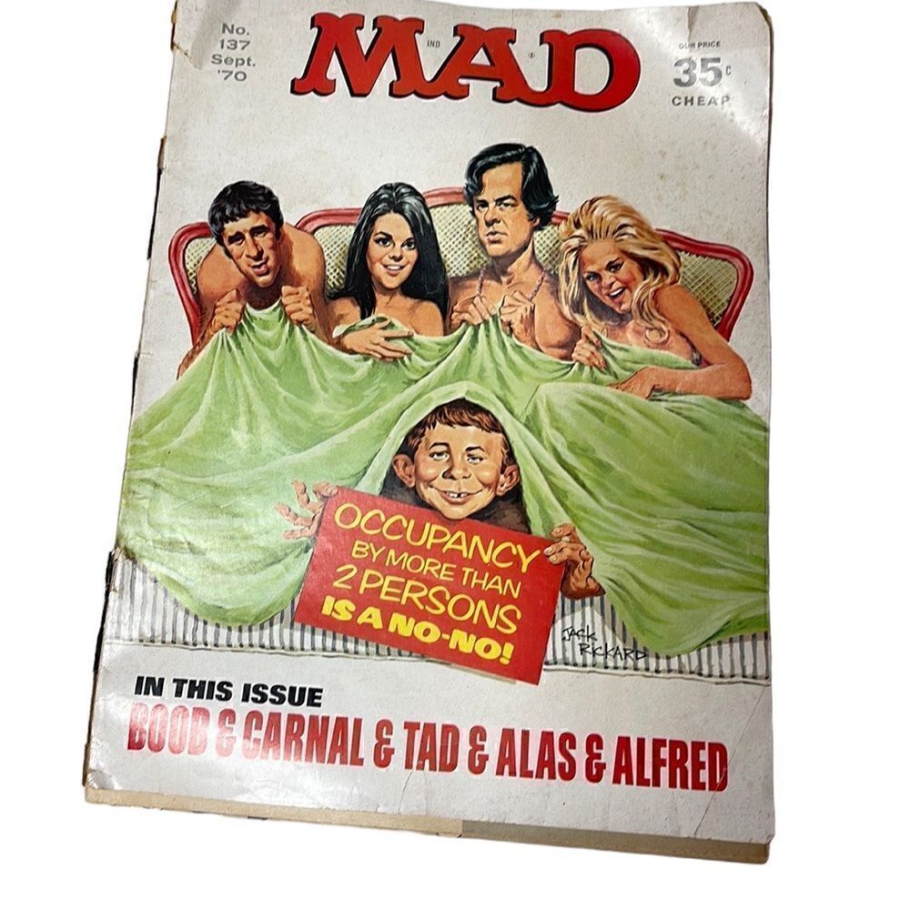 Mad Libs September 1970 Magazine. Number 137.‎